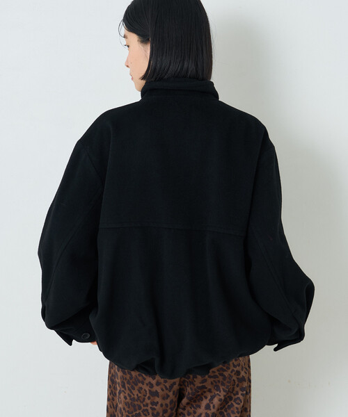 FREAK'S STORE(フリークスストア)の「ウールスタンドコート(ブルゾン・レディース・モカ/ブラック/グレー・SMALL/MEDIUM)」の17枚目の写真