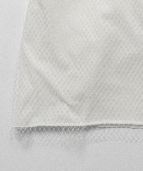 Ray BEAMS（レイビームス）の「◇RBS / メッシュ レイヤーT（Tシャツ/カットソー・レディース・ホワイト/ブラック・ONE SIZE）」の4枚目の写真