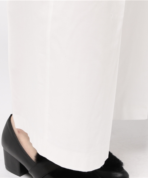 one after another NICE CLAUP（ワンアフターアナザーナイスクラップ）の「２つ釦ワイドパンツ（その他パンツ・レディース・その他1/その他2/オフホワイト/グレー/ワンウォッシュ・FREE）」の9枚目の写真