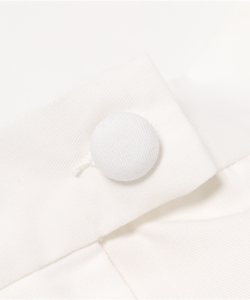 one after another NICE CLAUP（ワンアフターアナザーナイスクラップ）の「２つ釦ワイドパンツ（その他パンツ・レディース・その他1/その他2/オフホワイト/グレー/ワンウォッシュ・FREE）」の11枚目の写真