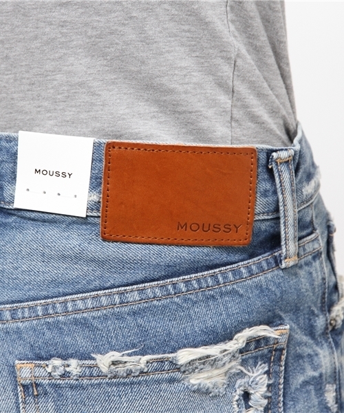 MOUSSY（マウジー）の「MV Citra Tapered（デニムパンツ・レディース・ブルー・23inch/26inch/24inch/25inch/27inch）」の6枚目の写真