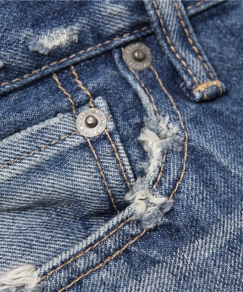 MOUSSY（マウジー）の「MV Citra Tapered（デニムパンツ・レディース・ブルー・23inch/26inch/24inch/25inch/27inch）」の8枚目の写真