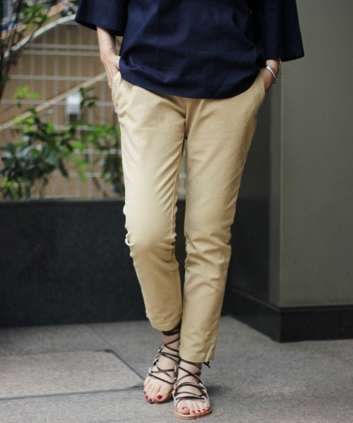 FRAMeWORK（フレームワーク）の「サブリナパンツ◆（その他パンツ・レディース・ベージュ系その他/ピンク/カーキ/ブラック・38/34/36/40）」の3枚目の写真