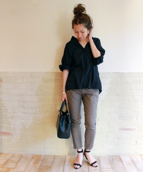 FRAMeWORK（フレームワーク）の「サブリナパンツ◆（その他パンツ・レディース・ベージュ系その他/ピンク/カーキ/ブラック・38/34/36/40）」の9枚目の写真