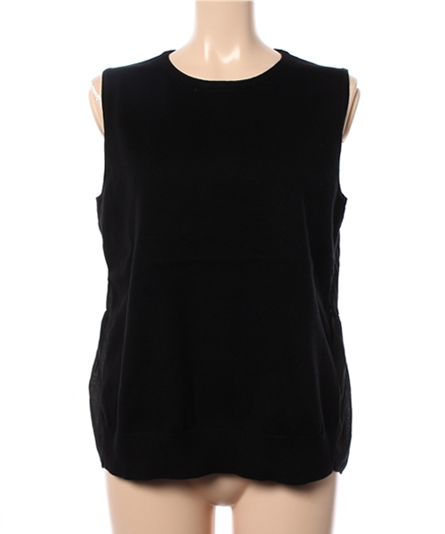 MOUSSY(マウジー)の「KNIT COMBI TANK(タンクトップ・レディース・グレー系その他/ブラック/ホワイト・FREE)」の10枚目の写真