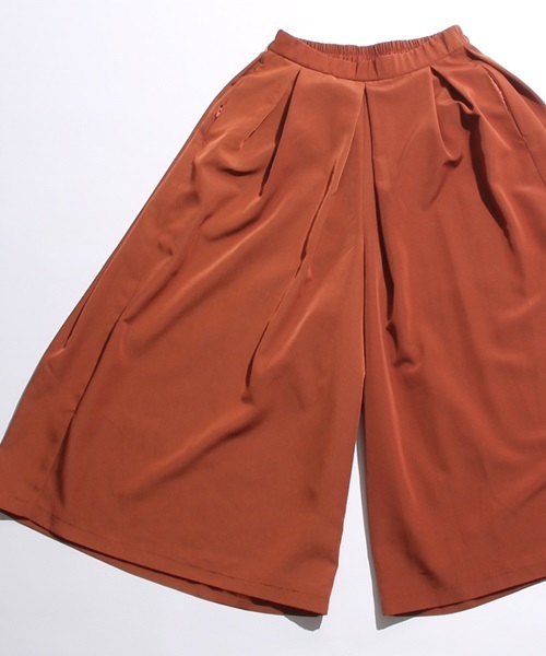 WEGO（ウィゴー）の「WEGO/タックスカンツ（その他パンツ・レディース・その他1/ピンク/ブラック/カーキ/ダークオレンジ・FREE）」の12枚目の写真