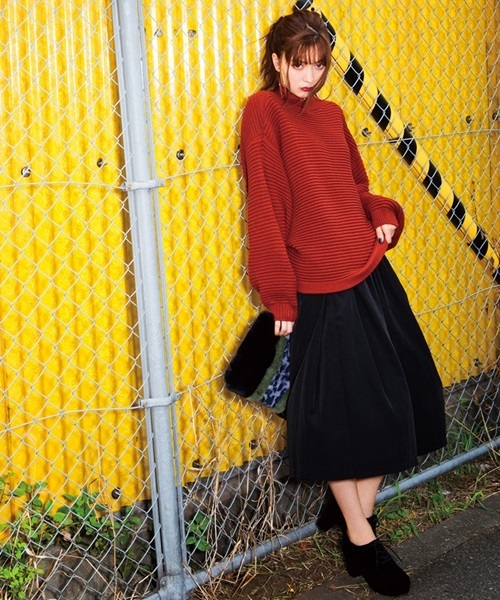 WEGO（ウィゴー）の「WEGO/タックスカンツ（その他パンツ・レディース・その他1/ピンク/ブラック/カーキ/ダークオレンジ・FREE）」の22枚目の写真