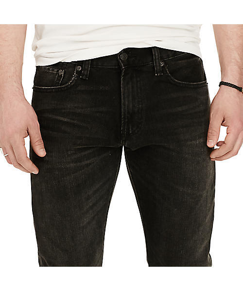 Denim & Supply Ralph Lauren（デニムアンドサプライラルフローレン）の「D&S グラハム スキニー ジーンズ（デニムパンツ・メンズ・ブラック・30/30/27/32/32/32/27/30/31/32/29/32/31/30/28/32/32/30/34/32/30/32/29/30/28/30/33/30）」の4枚目の写真