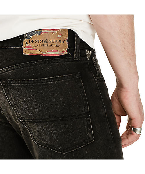 Denim & Supply Ralph Lauren（デニムアンドサプライラルフローレン）の「D&S グラハム スキニー ジーンズ（デニムパンツ・メンズ・ブラック・30/30/27/32/32/32/27/30/31/32/29/32/31/30/28/32/32/30/34/32/30/32/29/30/28/30/33/30）」の5枚目の写真