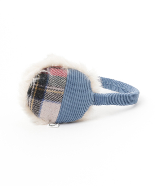 URBAN RESEARCH DOORS（アーバンリサーチドアーズ）の「DOORS イヤーマフ（その他小物・キッズ・ベージュ/ブルー・ONE）」の3枚目の写真