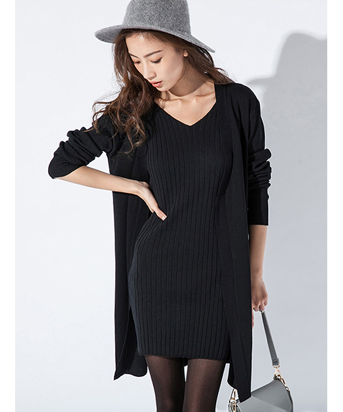 Fifth フィフス の ニットワンピース カーディガンセット セットアップ Wear Fifth フィフス の ニットワンピース カーディガンセット セットアップ Wear