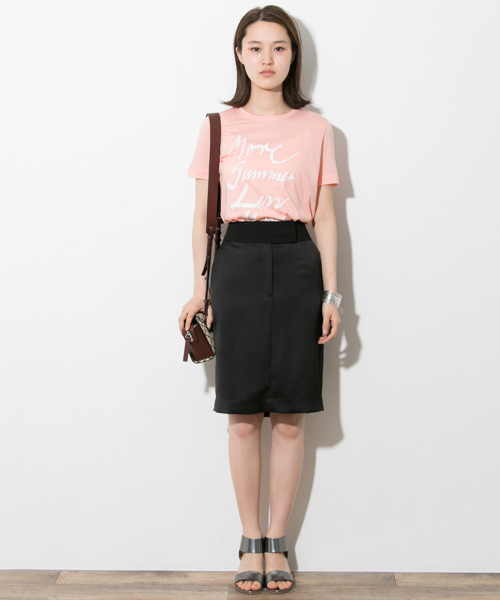 BY MALENE BIRGER（バイマレーネビルガー）の「BY MALENE BIRGER TOP（Tシャツ/カットソー・レディース・ホワイト/ライトピンク/ライトブルー・SMALL/X-SMALL）」の9枚目の写真