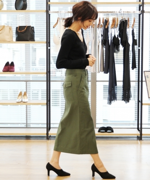 A part by（アパートバイ）の「ハイヴァンプパンプス 765077 （パンプス・レディース・ベージュ/パープル/ブラック・LARGE/MEDIUM）」の9枚目の写真