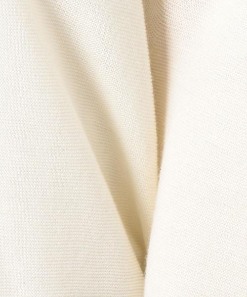 green label relaxing（グリーンレーベルリラクシング）の「■■■[手洗い可能] KF ガーター リッタイ ニット ◆（ニット/セーター・レディース・オフホワイト/ネイビー/マスタード・FREE）」の10枚目の写真