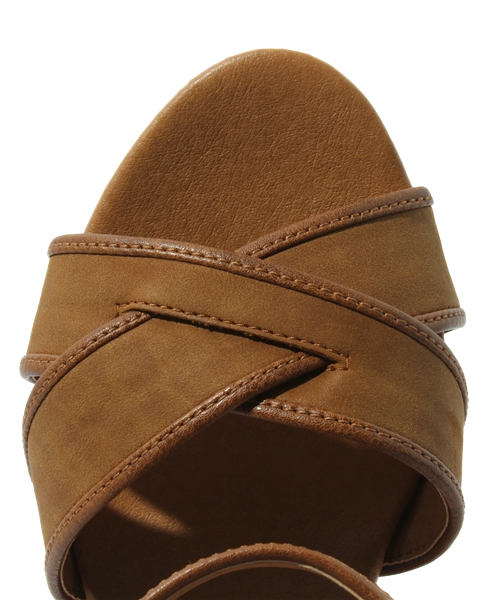 Another Edition（アナザーエディション）の「AE CROSS ST SNDL100（サンダル・レディース・ブラウン/ダークブラウン・SMALL/MEDIUM/LARGE）」の6枚目の写真