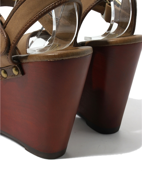 Another Edition（アナザーエディション）の「AE CROSS ST SNDL100（サンダル・レディース・ブラウン/ダークブラウン・SMALL/MEDIUM/LARGE）」の9枚目の写真