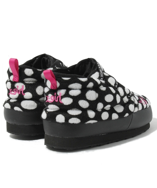 X-girl(エックスガール)の「X-girl THE NORTHFACE TRACTION CHUKKA(ブーツ・レディース・ブラック・23cm/24cm/25cm/26cm/27cm/28cm)」の5枚目の写真