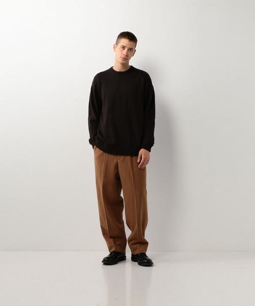 crepuscule（クレプスキュール）の「＜crepuscule＞ C/W CREW/ﾆｯﾄ（ニット/セーター・メンズ・ブラック/シャーベット/ライム・1/2）」の15枚目の写真