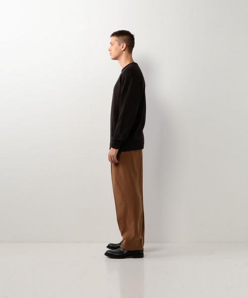 crepuscule（クレプスキュール）の「＜crepuscule＞ C/W CREW/ﾆｯﾄ（ニット/セーター・メンズ・ブラック/シャーベット/ライム・1/2）」の16枚目の写真