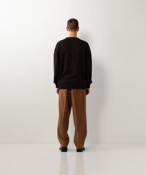 crepuscule（クレプスキュール）の「＜crepuscule＞ C/W CREW/ﾆｯﾄ（ニット/セーター・メンズ・ブラック/シャーベット/ライム・1/2）」の10枚目の写真