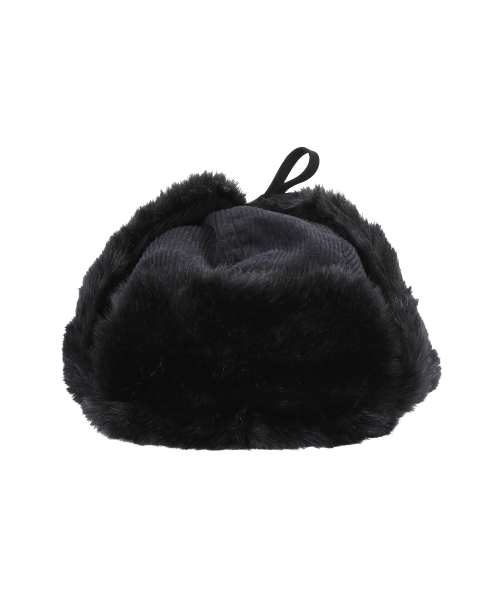 merry jenny（メリージェニー）の「エコファーフライトキャップ（その他雑貨・レディース・ブラック/パープル・FREE）」の7枚目の写真