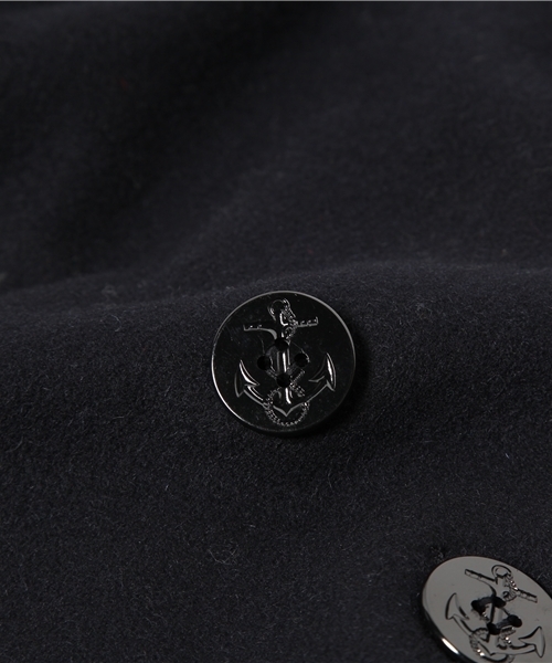 FIDELITY（フィデリティ）の「FIDELITY SHORT ピーコート（ピーコート・レディース・ネイビー/ベージュ・FREE）」の4枚目の写真