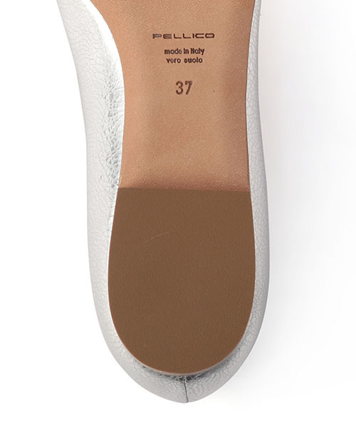 PELLICO シルバー フラットシューズ 36.5 PELLICO シルバー フラットシューズ 36.5 - メルカリ