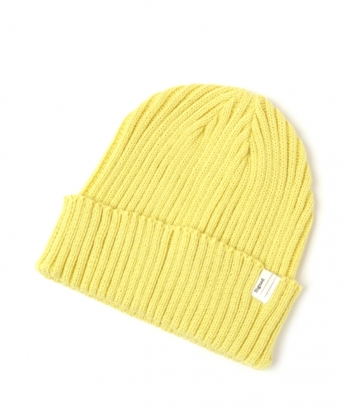 GLOBAL WORK（グローバルワーク）の「【抗菌防臭】綿麻ニットワッチキャップ/780663（ニットキャップ/ビーニー・メンズ・ブラック/ライトブルー/レッド/ライトイエロー/ネイビー/ホワイト/グレー・FREE）」の6枚目の写真