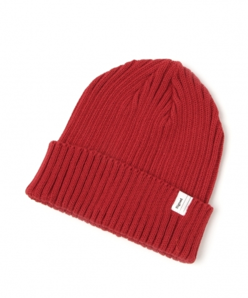 GLOBAL WORK（グローバルワーク）の「【抗菌防臭】綿麻ニットワッチキャップ/780663（ニットキャップ/ビーニー・メンズ・ブラック/ライトブルー/レッド/ライトイエロー/ネイビー/ホワイト/グレー・FREE）」の7枚目の写真