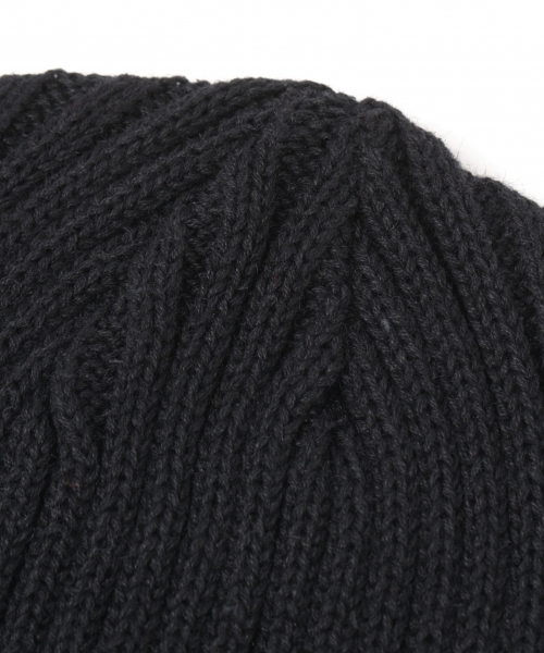 GLOBAL WORK（グローバルワーク）の「【抗菌防臭】綿麻ニットワッチキャップ/780663（ニットキャップ/ビーニー・メンズ・ブラック/ライトブルー/レッド/ライトイエロー/ネイビー/ホワイト/グレー・FREE）」の9枚目の写真