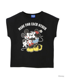 Disney | ディズニーキャラクターフレンチスリーブTシャツ(Tシャツ/カットソー)