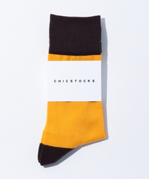 CHICSTOCKS | 【CHICSTOCKS】TWO TONE SOX/ツートーンソックス(ソックス/靴下)