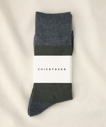 CHICSTOCKS | 【CHICSTOCKS】TWO TONE SOX/ツートーンソックス(ソックス/靴下)