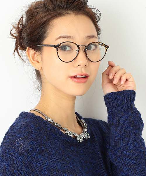 Ray BEAMS（レイビームス）の「【FUDGE 5月号掲載】NOEYEDIA / メガネ■（メガネ・レディース・その他1/ブラック・ONE SIZE）」の2枚目の写真