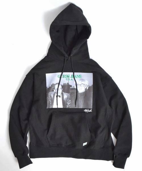 ROOPTOKYO（ループトウキョウ）の「GUESS/ゲス Keith+Andy Hoodie（パーカー・レディース・ホワイト/ブラック・M/L/XL）」の10枚目の写真