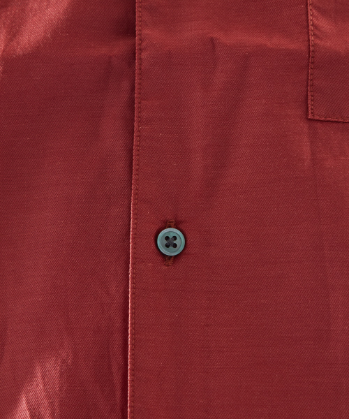 ABAHOUSE（アバハウス）の「コットンキュプラVネックシャツ（シャツ/ブラウス・メンズ・ホワイト/オレンジ系その他/カーキ・44/46/48）」の10枚目の写真