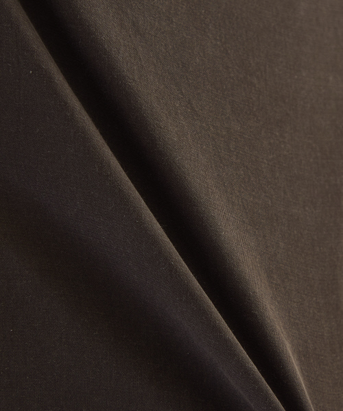 ABAHOUSE（アバハウス）の「コットンキュプラVネックシャツ（シャツ/ブラウス・メンズ・ホワイト/オレンジ系その他/カーキ・44/46/48）」の21枚目の写真