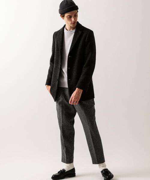 新品』 ユナイテッドアローズ メルトン ショートチェスターコート 楽天