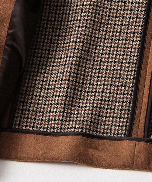 BEAUTY&YOUTH UNITED ARROWS（ビューティーアンドユースユナイテッドアローズ）の「【WEB限定】 by ダブルフェイス メルトン ショート チェスターコート ◆（チェスターコート・メンズ・ブラック/ベージュ/ネイビー/グレー・SMALL/MEDIUM/LARGE/X-LARGE）」の16枚目の写真