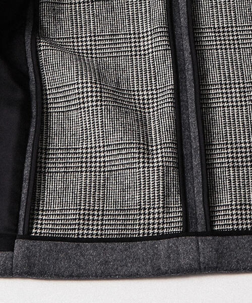 BEAUTY&YOUTH UNITED ARROWS（ビューティーアンドユースユナイテッドアローズ）の「【WEB限定】 by ダブルフェイス メルトン ショート チェスターコート ◆（チェスターコート・メンズ・ブラック/ベージュ/ネイビー/グレー・SMALL/MEDIUM/LARGE/X-LARGE）」の20枚目の写真