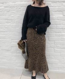 DouDou | レオパードマーメイドスカート(スカート)