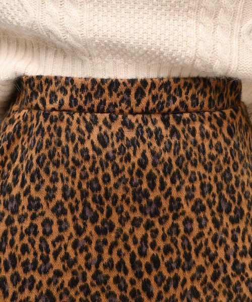 DouDou（ドゥドゥ）の「レオパードマーメイドスカート（スカート・レディース・ブラウン/グレー・FREE）」の18枚目の写真