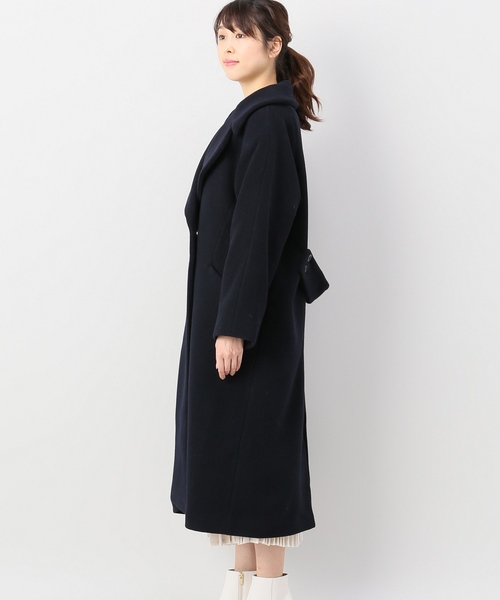 JOINT WORKS(ジョイントワークス)の「ダブルモッサBIGカラーコート◆(チェスターコート・レディース・ネイビー/カーキ・FREE)」の15枚目の写真