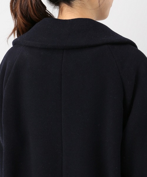 JOINT WORKS(ジョイントワークス)の「ダブルモッサBIGカラーコート◆(チェスターコート・レディース・ネイビー/カーキ・FREE)」の7枚目の写真