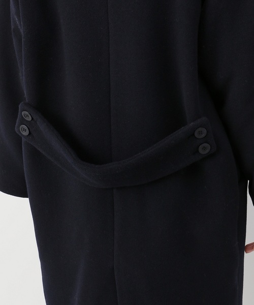 JOINT WORKS(ジョイントワークス)の「ダブルモッサBIGカラーコート◆(チェスターコート・レディース・ネイビー/カーキ・FREE)」の6枚目の写真