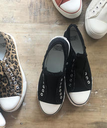 coen | 【ムック本掲載・3/1ヒルナンデス！放映】キャンバススリッポン（スニーカー）(スニーカー)