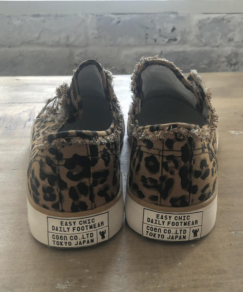 coen（コーエン）の「【ムック本掲載・3/1ヒルナンデス！放映】キャンバススリッポン（スニーカー）（スニーカー・レディース・ネイビー/ホワイト/ライラック/ベージュ/ブラック/グレー/オレンジ/ナチュラル/ブラウン・X-SMALL/X-LARGE/SMALL/MEDIUM/LARGE）」の15枚目の写真