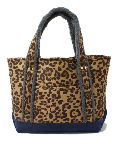 Khaju（カージュ）の「casselini:フェイクムートンバッグ（トートバッグ・レディース・キャメル/ブラウン・ONE SIZE）」の2枚目の写真