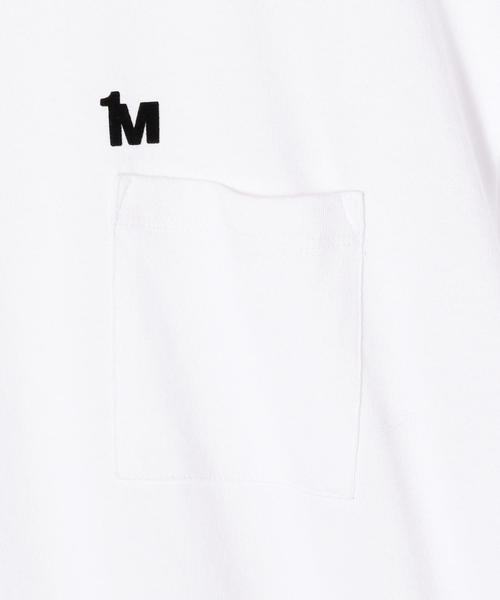 coen（コーエン）の「【1M】ドライ天竺ポケットTシャツ（Tシャツ/カットソー・メンズ・ホワイト/グレー・SMALL/LARGE/MEDIUM）」の3枚目の写真