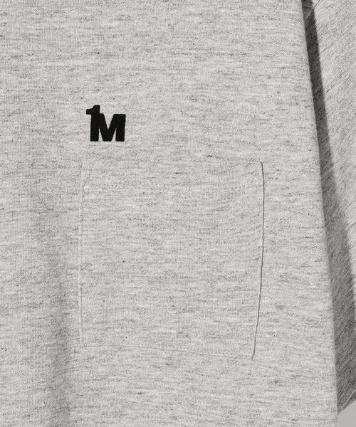 coen（コーエン）の「【1M】ドライ天竺ポケットTシャツ（Tシャツ/カットソー・メンズ・ホワイト/グレー・SMALL/LARGE/MEDIUM）」の6枚目の写真